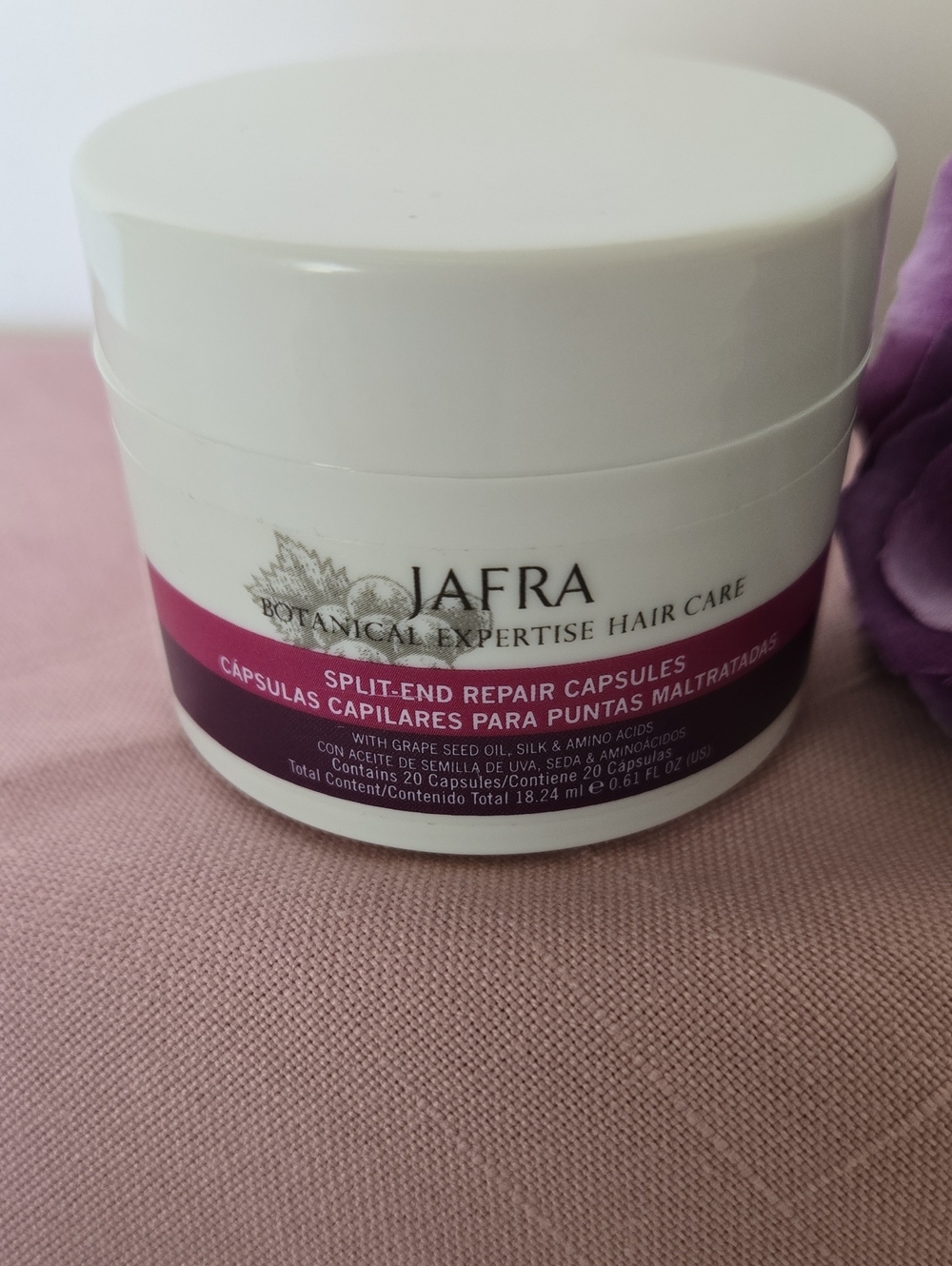 JAFRA Split‑End Repair Capsules • 20 Ct • NWT • Newly Discontinued